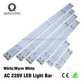 10-50pcs 220V 230V LED Tube Bar Rigid Strip Driverless for T5 T8 Tube 5W 6W 10W AC220V SMD 5730 LED PCB Warm White Light Source