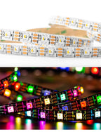5V SK6812 RGBW Led Strip Light 4 in 1 Similar WS2812B 1m 4m 5m 30 60 144 LEDs Individual Addressable RGBWW Led Lights IP30 65 67