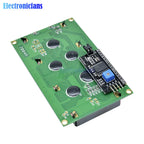20X4 Character Blue Display HD44780 Controller LCD with Blue Screen Backlight IIC I2C TWI SPI Serial Interface for Arduino