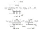 100pcs AMS1117-3.3  AMS1117  1.8V  3.3V  5V 1A Voltage Regulator LDO SOT-223