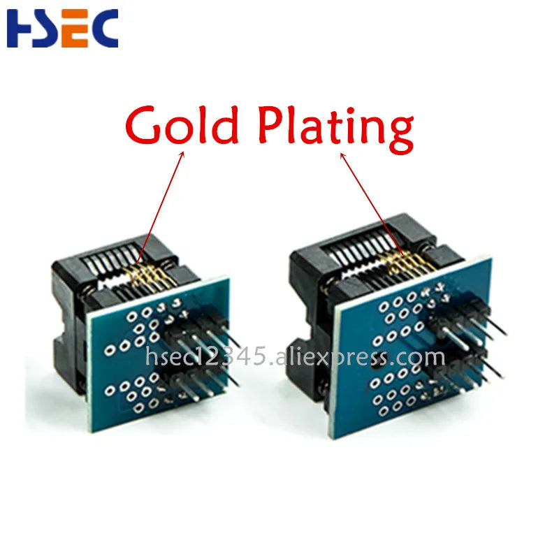 Original Newest RT809F ISP Programmer clip + 5 adapter socket for bios rt809 ICSP usb programmer universal nand tsop48