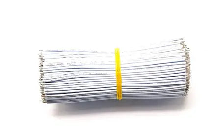100pcs/Lot Tin-Plated Breadboard Jumper Cable Wire 10cm 24AWG For Arduino 5 Colors Flexible Two Ends PVC Wire Electronic