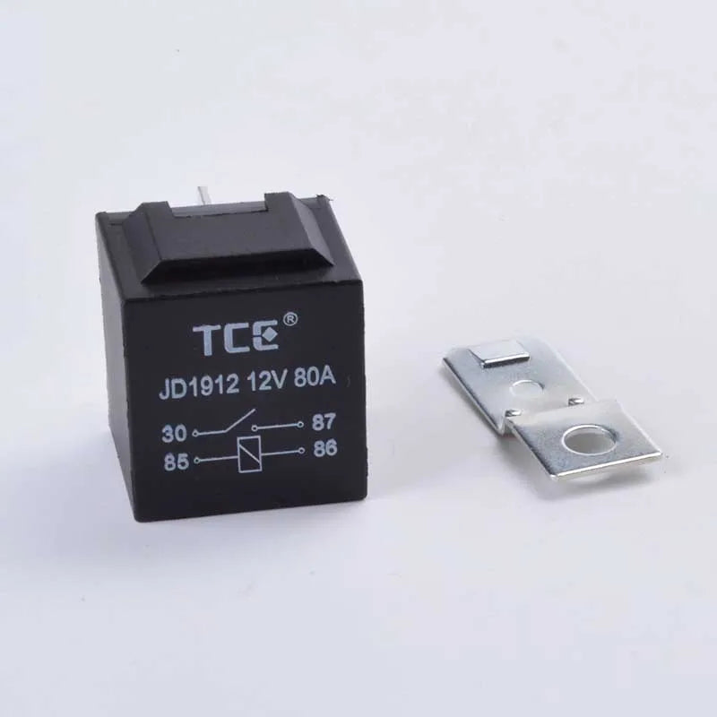 1PCS JD1912 Car Relay 12V 24V 80A 4Pin DC AMP SPDT Relay Car Starter Auto Relay Universal for starter motor automotive relay