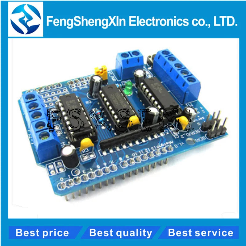 L293D Motor Drive Shield dual for arduino Duemilanove, Motor drive expansion board motor control shield