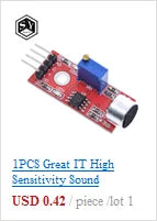 KY-032 4Pin Infrared Obstacle Avoidance Sensor, IR Distance Module for Arduino Robot Smart Car