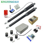 200kg-300kg Swing Gate Linear Actuator Motors Kit with Push Button Photocell Alarm Lamp (GSM Module Keypad Optional)