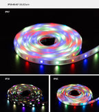 5V SK6812 RGBW Led Strip Light 4 in 1 Similar WS2812B 1m 4m 5m 30 60 144 LEDs Individual Addressable RGBWW Led Lights IP30 65 67