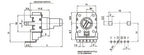 6 - Pin Dual Channel Audio Mixer Potentiometer 103 B10K RK1114GH 10K 50K
