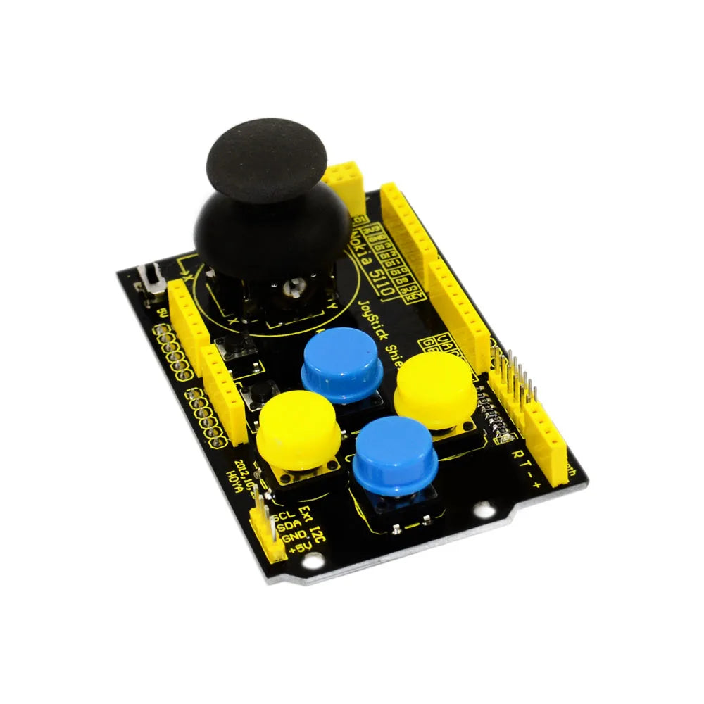 Keyestudio JoyStick Shield PS2 for Arduino nRF24L01 Nk 5110 LCD I2C Programming DIY Module
