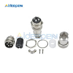1set GX20 Aviation Connector Male Plug Female Socket Circular Connector 2/3/4/5/6/7/8/9/10/12/14/15 Pin Wire Panel Connector