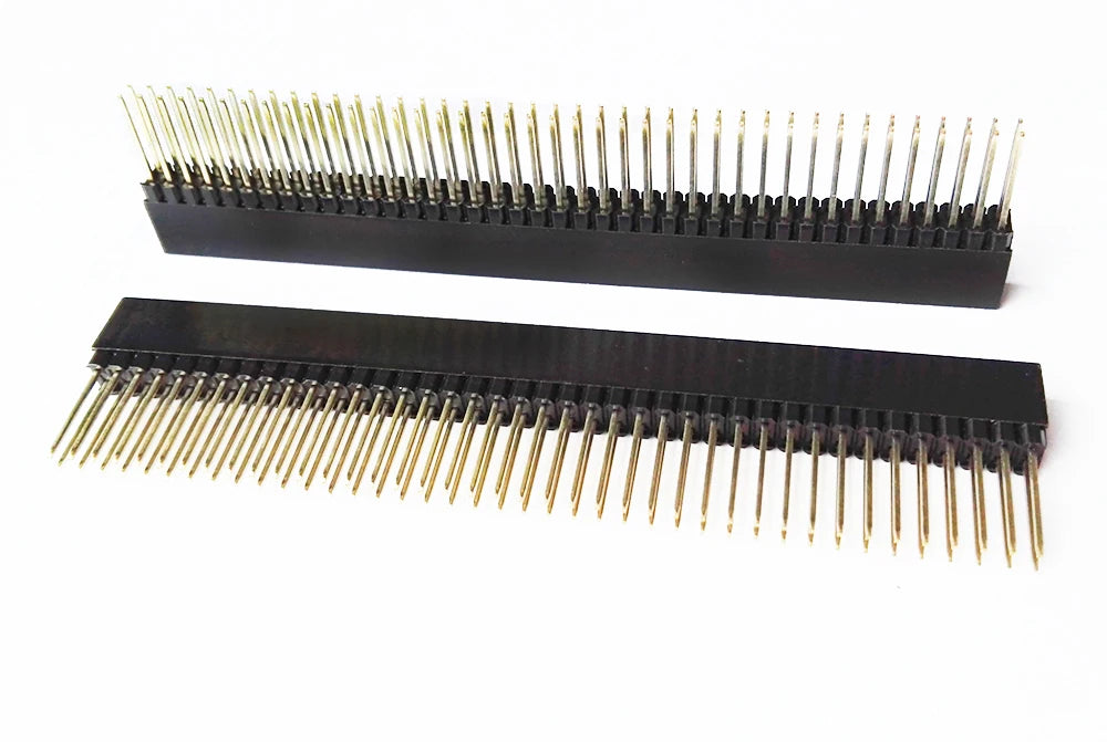 10pcs PC104 2.54mm 2X5P/10P/13P/16P/20P/25P/32P/40P Android Female Dual Row Straight PH11mm Pin 12mm Industrial Header Socket