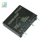 Relay Module G3MB-202P G3MB 202P DC-AC PCB SSR In 5V 12V 24V DC Out 240V AC 2A 50/60Hz Solid State Relay Module