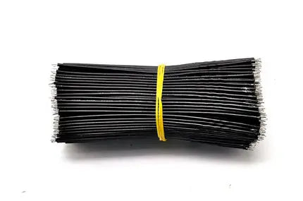 100pcs/Lot Tin-Plated Breadboard Jumper Cable Wire 10cm 24AWG For Arduino 5 Colors Flexible Two Ends PVC Wire Electronic