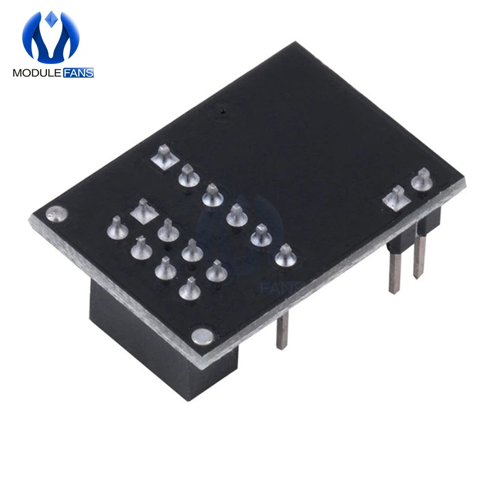 5PCS Socket Adapter Plate Board For 8Pin NRF24L01 Wireless Module Transceiver Module 51 AMS1117