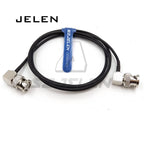 Ultra-soft SDI video signal cable, camera monitor SDI line, BNC plug to BNC plugs elbow, SDI pigtail. Camera RF coaxial cable