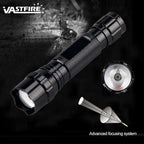 Infrared Night Vision Flashlight Zoomable LED IR-940nm Torch used with Night Vision Device 18650 Battery+Charge+Remote Switch