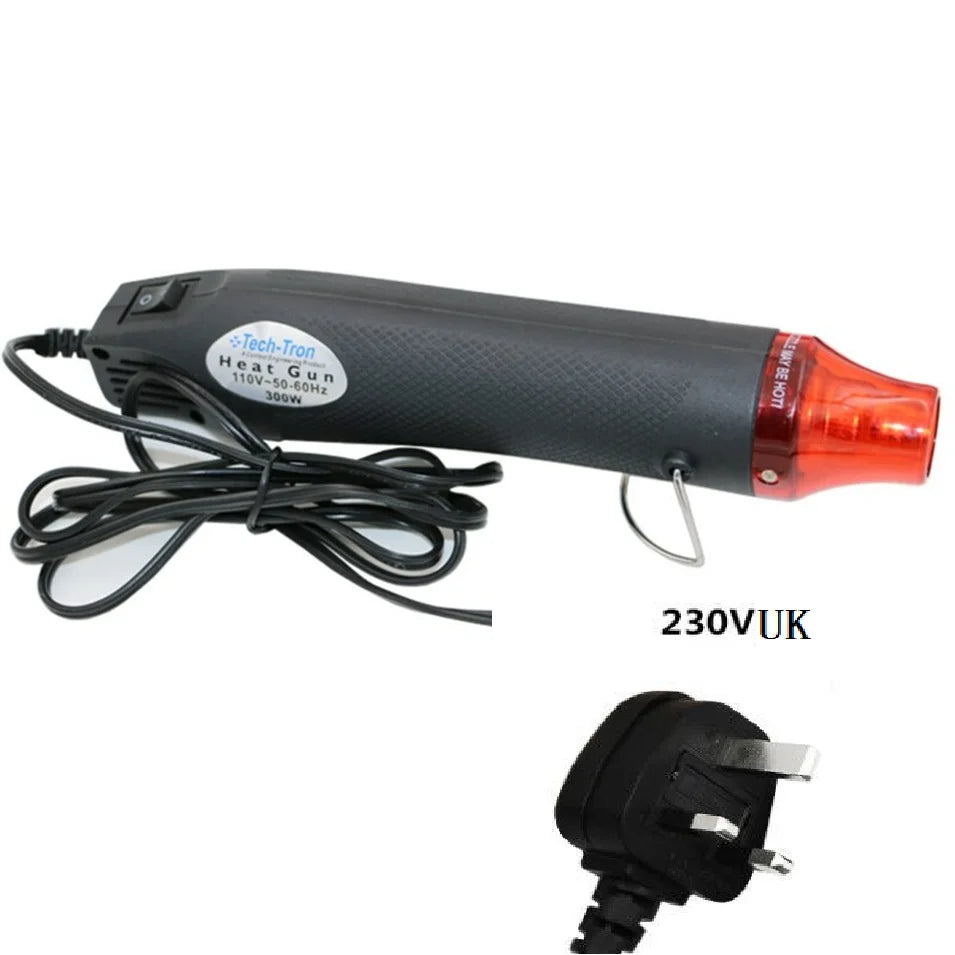 High Quality 1pc 220V 110V Electric Hot Air Gun/Heat Gun with Supporting Seat DIY Tool Heat Gun 8018 Hot Air Gun EU US UK Plug