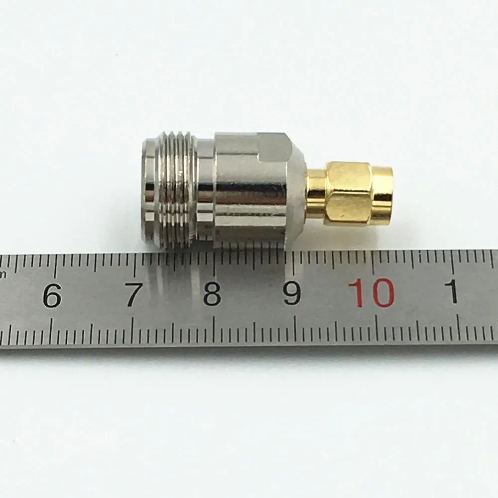 1Pcs Brass N Female to SMA RP-SMA Male Female Plug RF Coaxial Cable Adapter Jack RP SMA to N F/M Connector High Quality