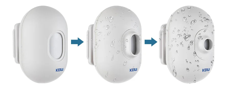 KERUI P861 Outdoor Waterproof PIR Motion Sensor Detector For Wireless Security Alarm System 5P/lot Driveway Garage Burglar Alarm