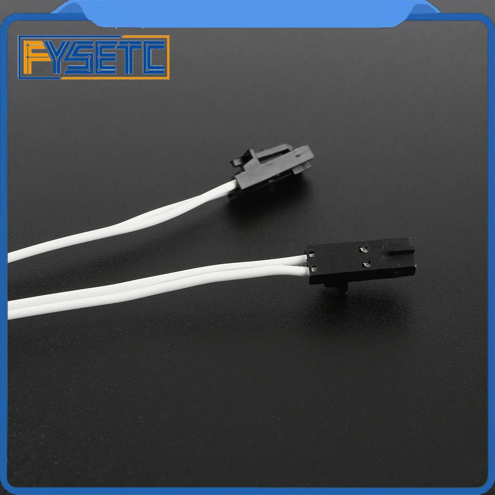 2pcs 3D Printer Parts HT-NTC100K Thermistor Temperature Sensor L 1M For 350 Degrees For Prusa i3 MK2S/MK3/MK3S Hotend Extruder