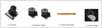 Raspberry Pi 5 Camera Focal Adjustable Module Night Vision with IR Sensor LED Light FFC for Raspberry Pi 5 Zero 2 W Zero W 1.3