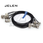 Ultra-soft SDI video signal cable, camera monitor SDI line, BNC plug to BNC plugs elbow, SDI pigtail. Camera RF coaxial cable