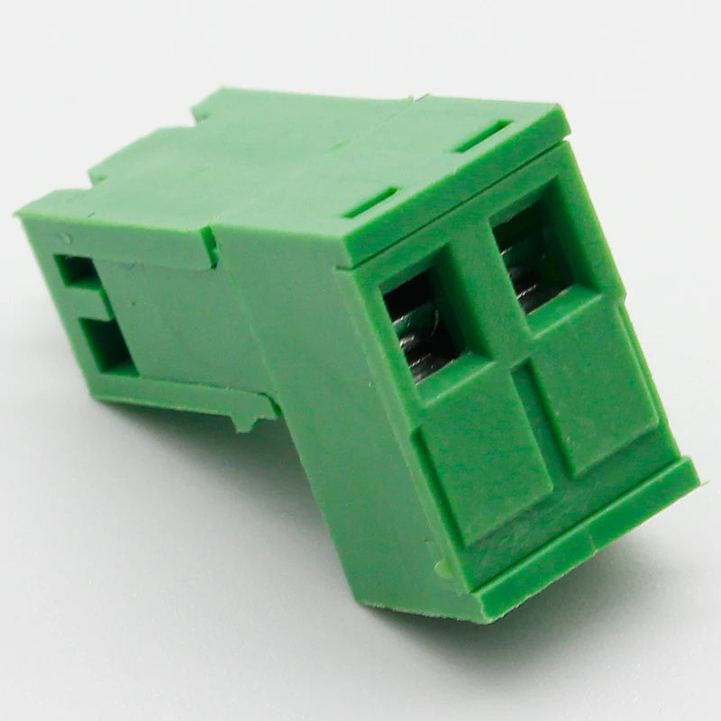 Free shipping 10 sets ht5.08 2pin Terminal plug type 300V 10A 5.08mm pitch connector pcb screw terminal block