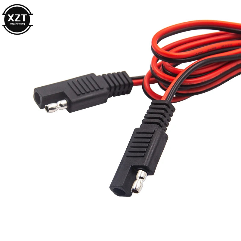SAE Female to SAE Male Power Extension Cable Solar Battery Quick Disconnect Wire Harness SAE Copper Connector 2M High Quality