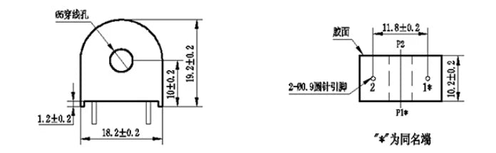 10pcs/1pcs ZMCT103C Micro precision current transformer current transformer 5A/5mA sensor 4500V