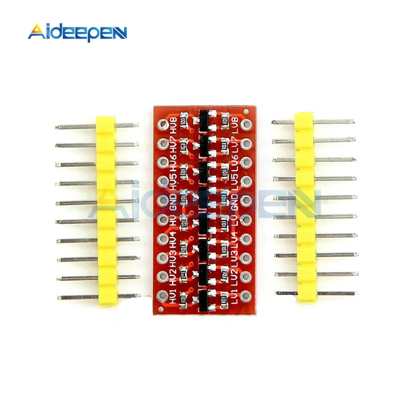 2/4/8 Channel IIC I2C Logic Level Converter Bi-Directional Board Module 2 4 8 Way DC 3.3V/5V With Pins For Arduino Raspberry Pi