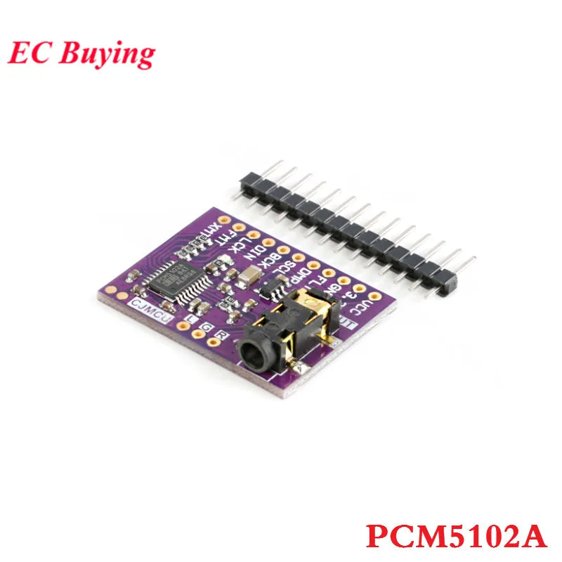 Interface I2S PCM5102A DAC Decoder GY-PCM5102 I2S Player Module For Raspberry Pi PHAT Format Board Digital PCM5102 Board