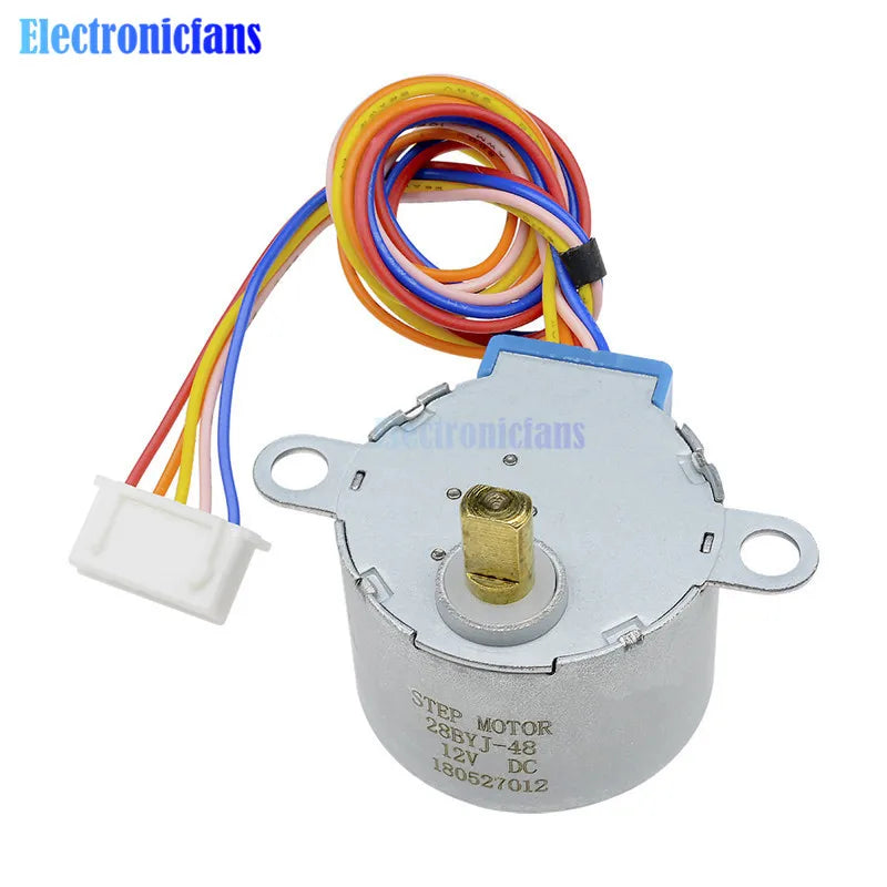 ULN2003 5V 4-phase 5-wire Stepper Motor Gear Motor 28BYJ-48-5V,Micro Mini Electric Step Motor for PIC 51 AVR