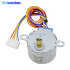 ULN2003 5V 4-phase 5-wire Stepper Motor Gear Motor 28BYJ-48-5V,Micro Mini Electric Step Motor for PIC 51 AVR