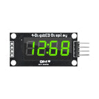 4-Digit LED 0.36" LED Display Tube (decimal) 7-Segments TM1637 Clock Double Dots Module 0.36 Inch For Arduino size 30x14mm