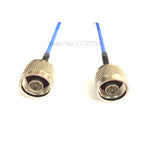 1 Pcs N Type Male to SMA Male Plug Connector RG402 RG-402 Semi Flexible Coaxial Cable 50 Ohm Blue (10cm, 15cm, 20cm)