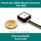 Small size GNSS GPS GLONASS module,GPS receive antenna,neo m8n Solution,GNSS module,Dual GPS Module,UART TTL level,GG-1802