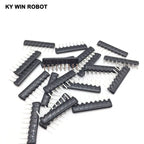 50PCS DIP Exclusion 9Pin A103J Resistor Network Array A09-103 10K Ohm A103 2.54MM Pin SIP-9