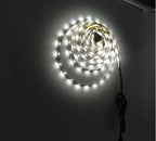 5M USB LED Strip Light 5V 3528 1 Meter 5 Meter Yellow Cool White Pink Green Blue Red SMD Ribbon Ceiling Cabinet Light Waterproof