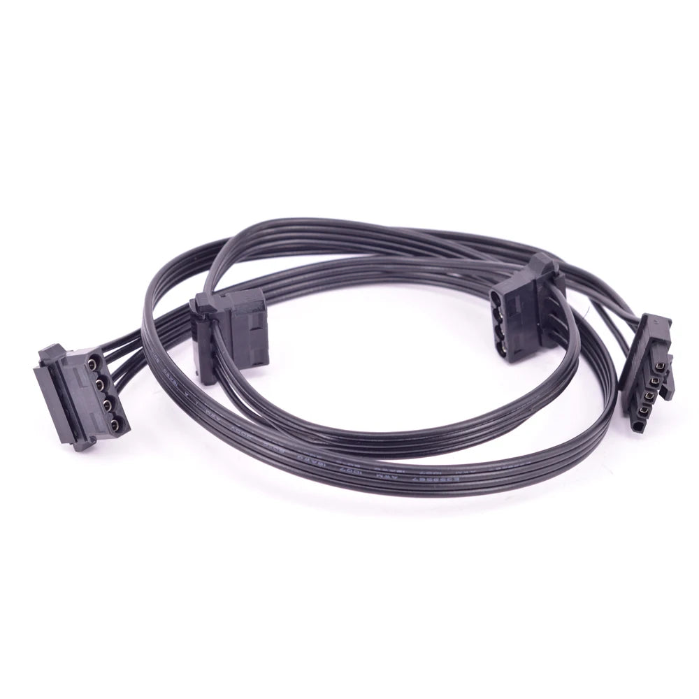 5 Pin to 3 Port Peripheral 4 Pin Molex IDE Power Supply Cable for Cooler Master V550 V650 V700 V750 V850 V1000 V1200 V1300
