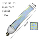 5730 LED Lamp Corn Light 30W 40W 50W 60W 80W 100W Street Bulb E27 E39 E40 85-265V Yard Lamp Cool Warm White Industrial Lighting
