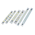 10-50pcs 220V 230V LED Tube Bar Rigid Strip Driverless for T5 T8 Tube 5W 6W 10W AC220V SMD 5730 LED PCB Warm White Light Source