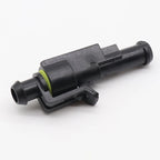 5kits Flame retardancy 1P auto connector waterproof automotive Wire Connector Plug 1 Pins Electrical Car Motorcycle HID