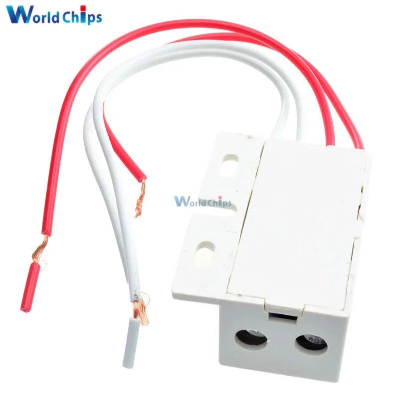 New 220V AC 50Hz Auto Infrared Sensor Switch PIR Microwave Radar Body Motion Sensor Module Adjustable For Time Distance Range