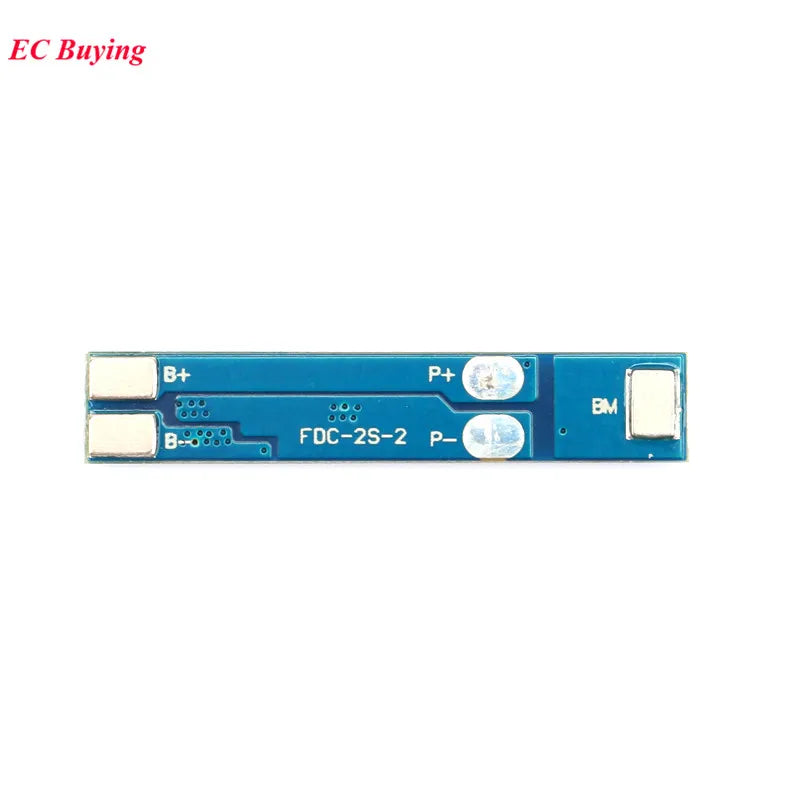 50Pcs/1pc 2S 3A Li-ion Lithium Battery 7.4V 8.4V 18650 Charger Protection Board Module BMS PCM for Li-ion Lipo Battery Cell Pack