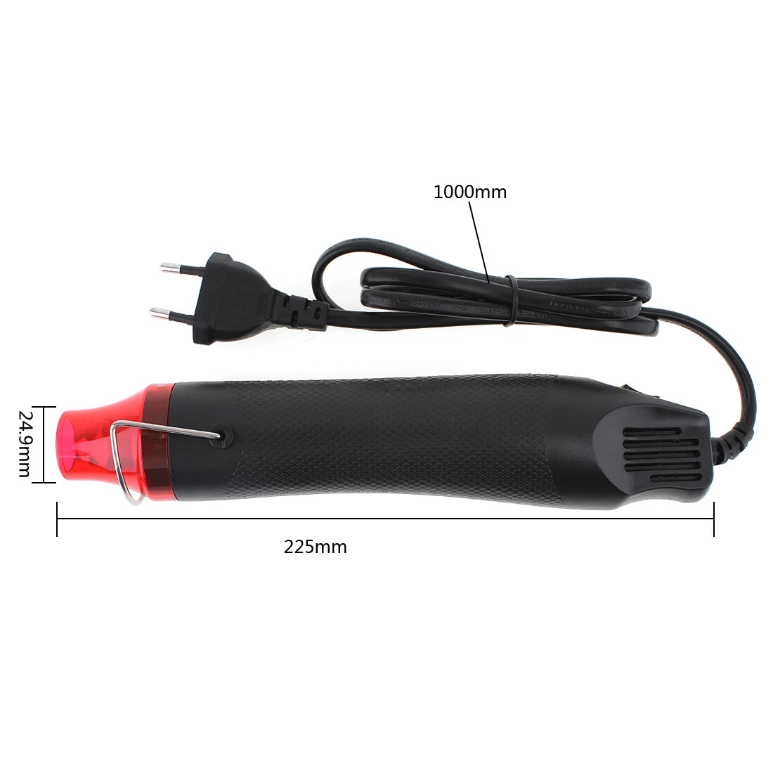 High Quality 1pc 220V 110V Electric Hot Air Gun/Heat Gun with Supporting Seat DIY Tool Heat Gun 8018 Hot Air Gun EU US UK Plug