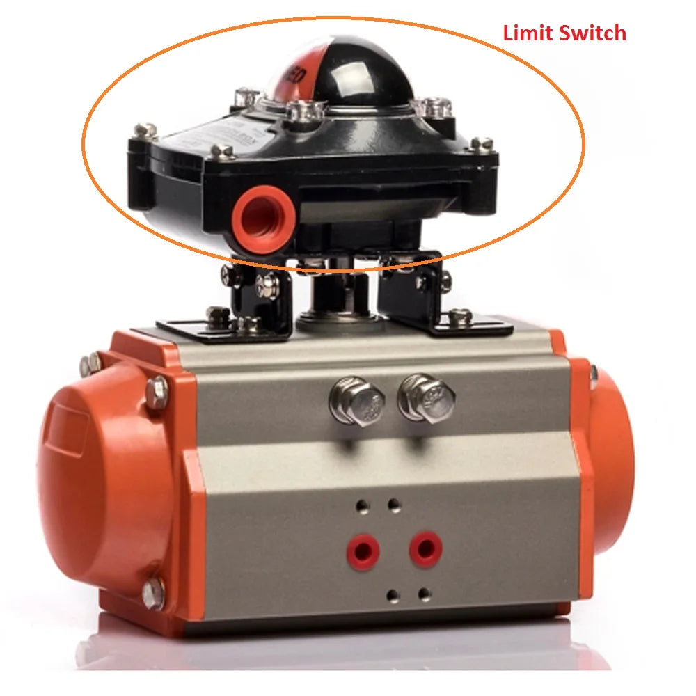 APL-210N IP67 2SPDT Enclosure Mechanical Micro Limit Switch Valve Position Indicator 125V/5A 250V/3A for Pneumatic Actuator