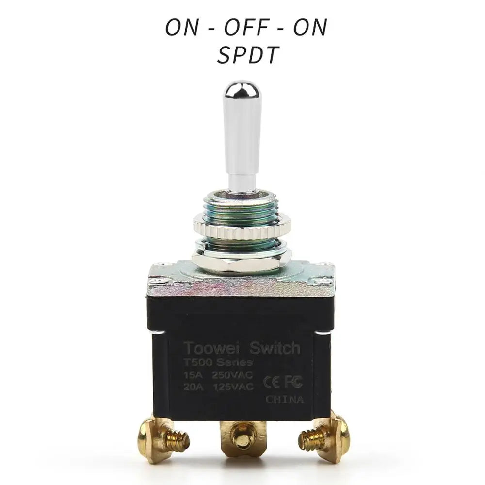 ON-OFF-ON ON-ON Full type Momentary Screw Toggle Switch SPST SPDT DPST DPDT IP67