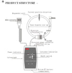 ES100RD ES200RD ES300RD Flexible Rogowski Coil Current Sensor Integrator AC Current Transducer 0A～10kA Differential Current-Time