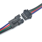 5Pairs JST SM 2P 3P 4P 5Pin 6 Pin Plug Male to Female Jack Socket Wire Cable Pigtail Connector Length 15cm