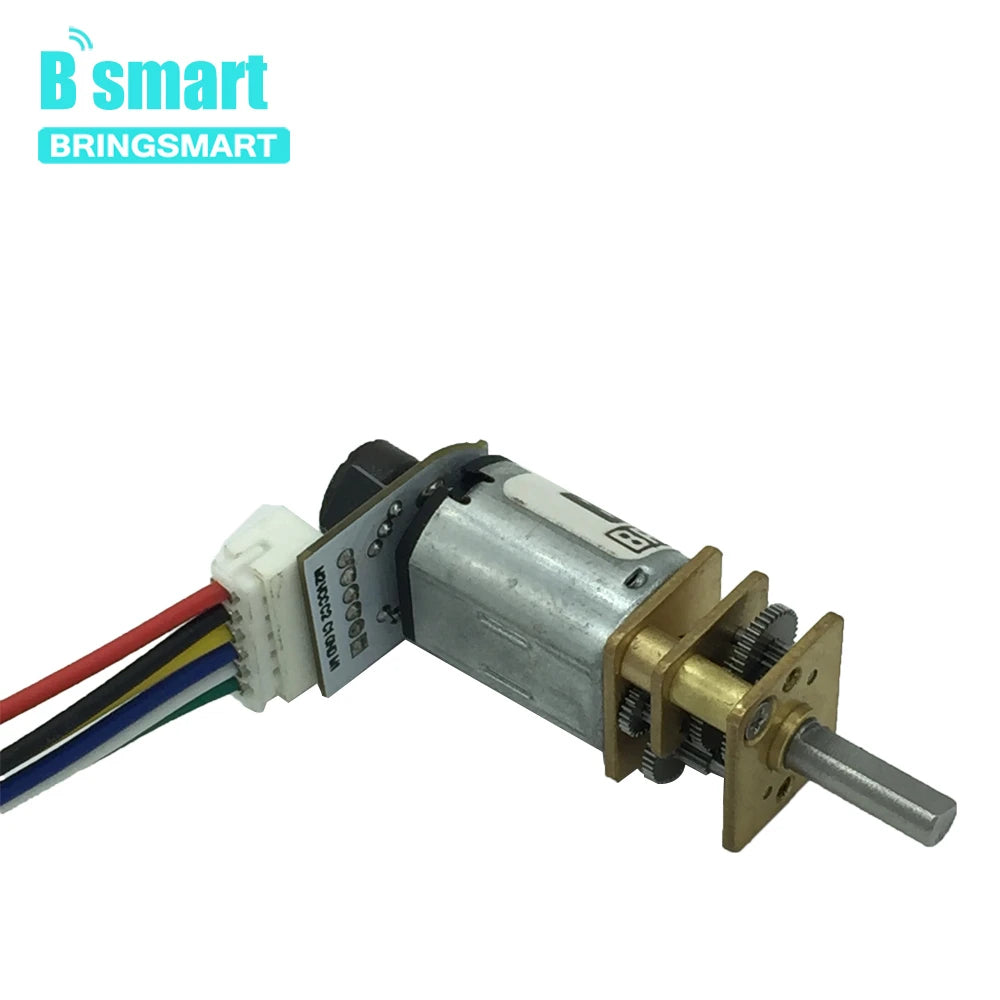 3V Micro DC Gear Small Motor N20 With Encoder 6V Adjustable Speed Customized For Monitoring Equipment Robot Mini Electric Motor